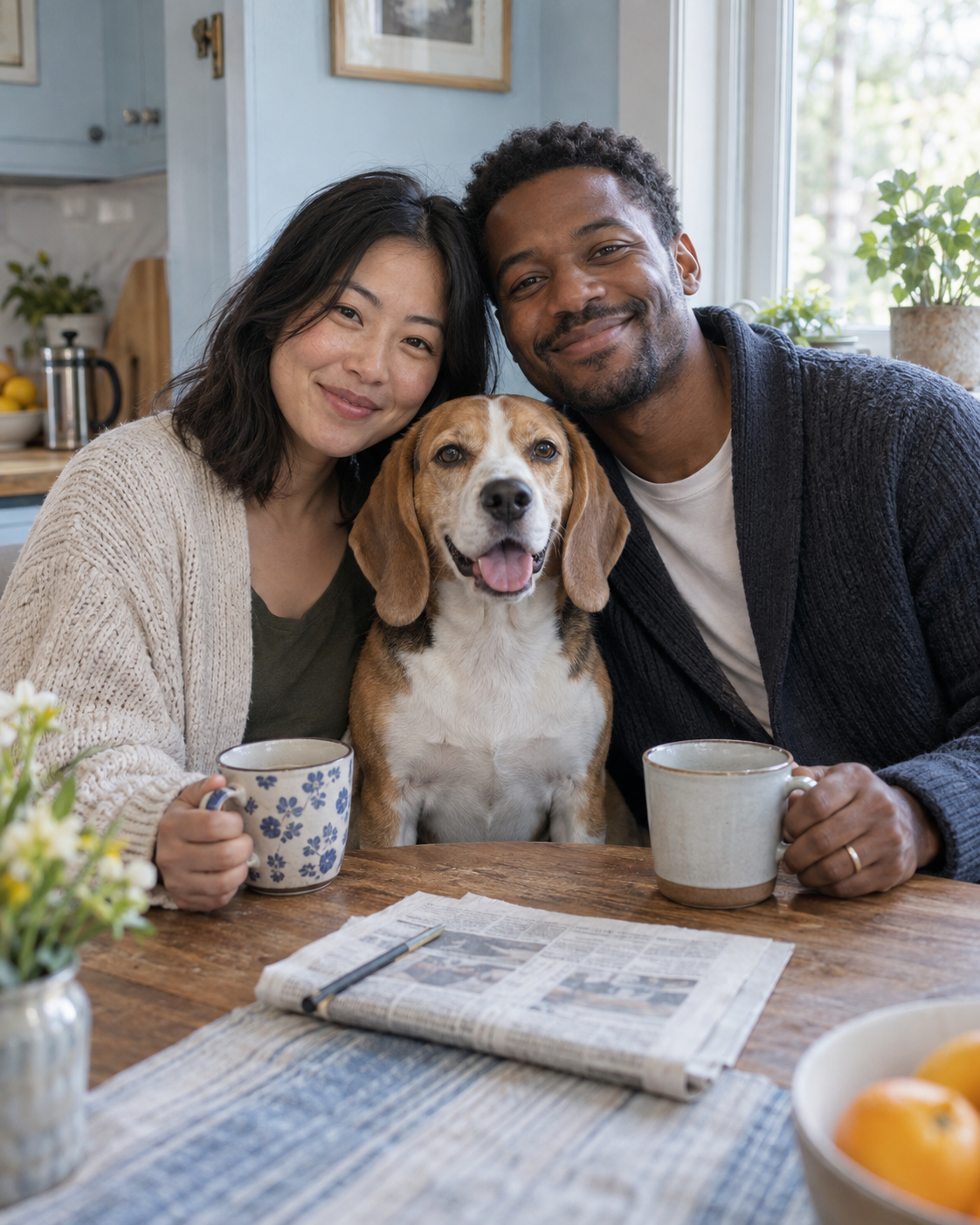 Two mugs. One crossword. Your favorite third wheel.