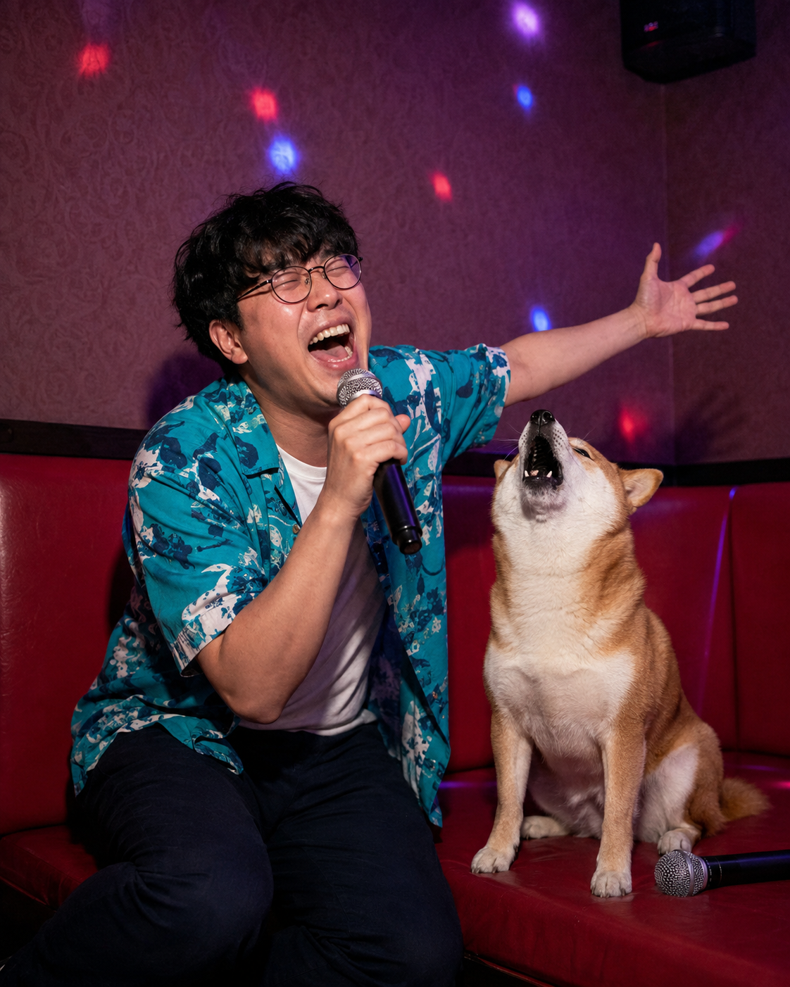 Your favorite duet. Absolutely no indoor voices.