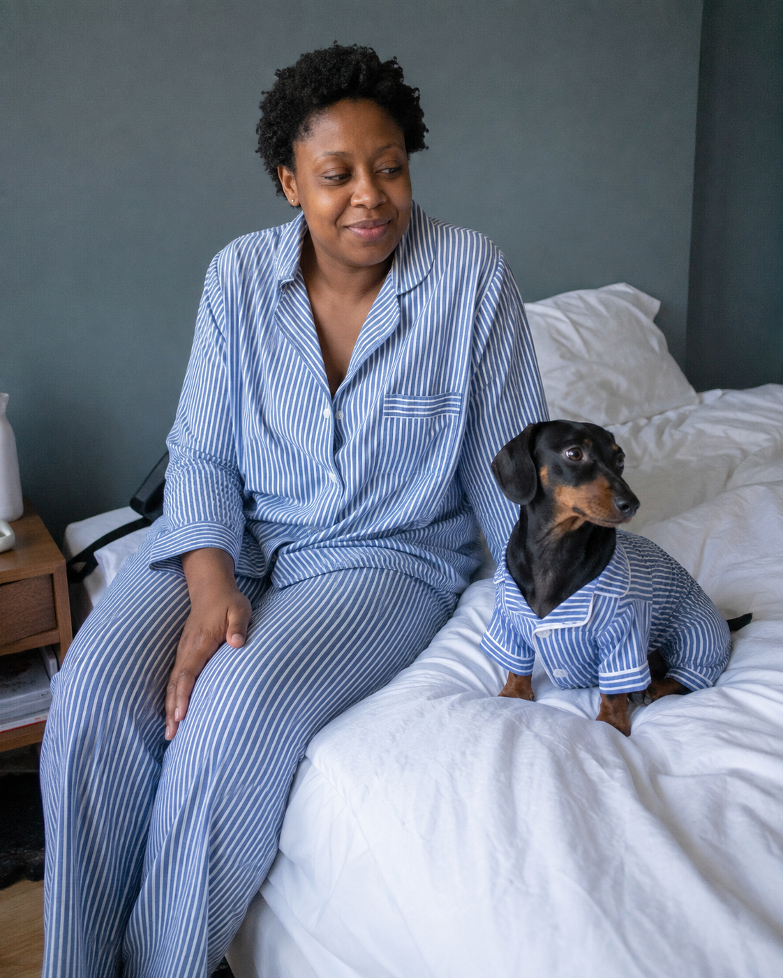 Same stripes. Same bedtime. Your favorite roommate.