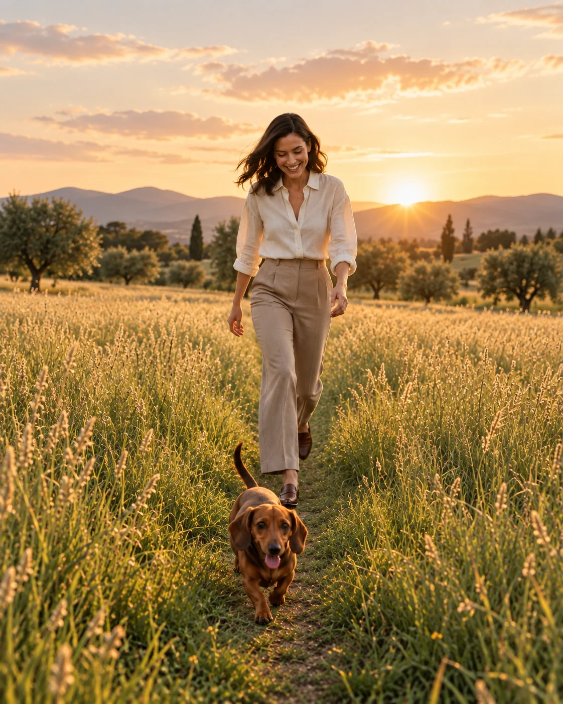 One golden path. Your happiest little companion.